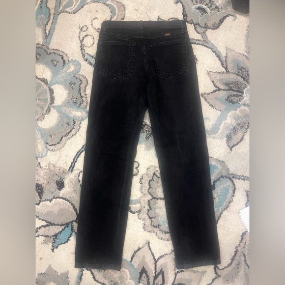 Rustler Black Jeans  Straight Fit 32x32 - Picture 2 of 4